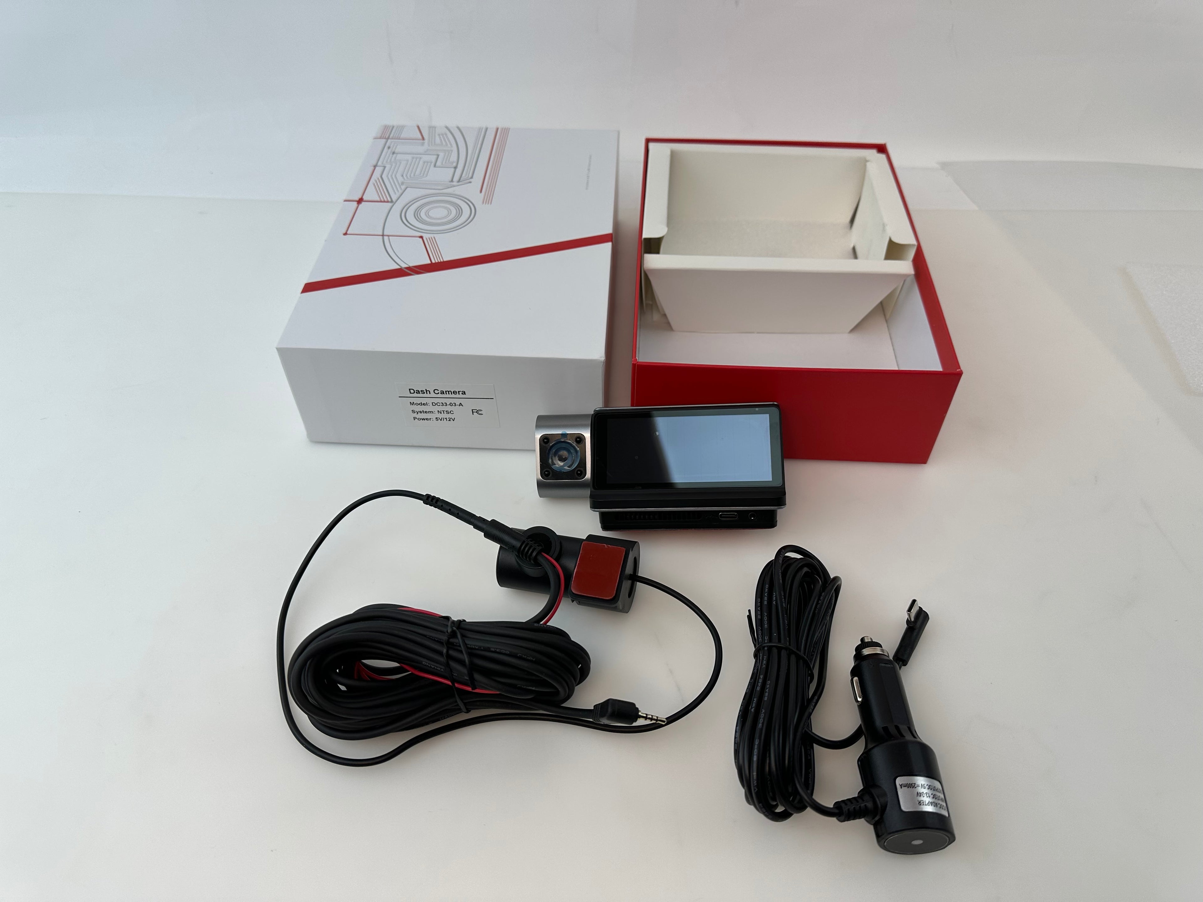3 Channels 4K/2K Touch Screen Dashcam DVR Recorder for Universal Vehicle