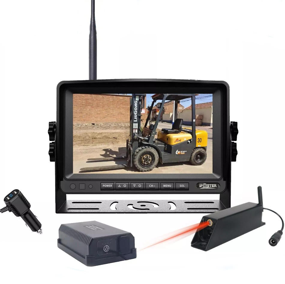 Forklift Wireless Camera System Back Camera Optional with Battery Power Supply