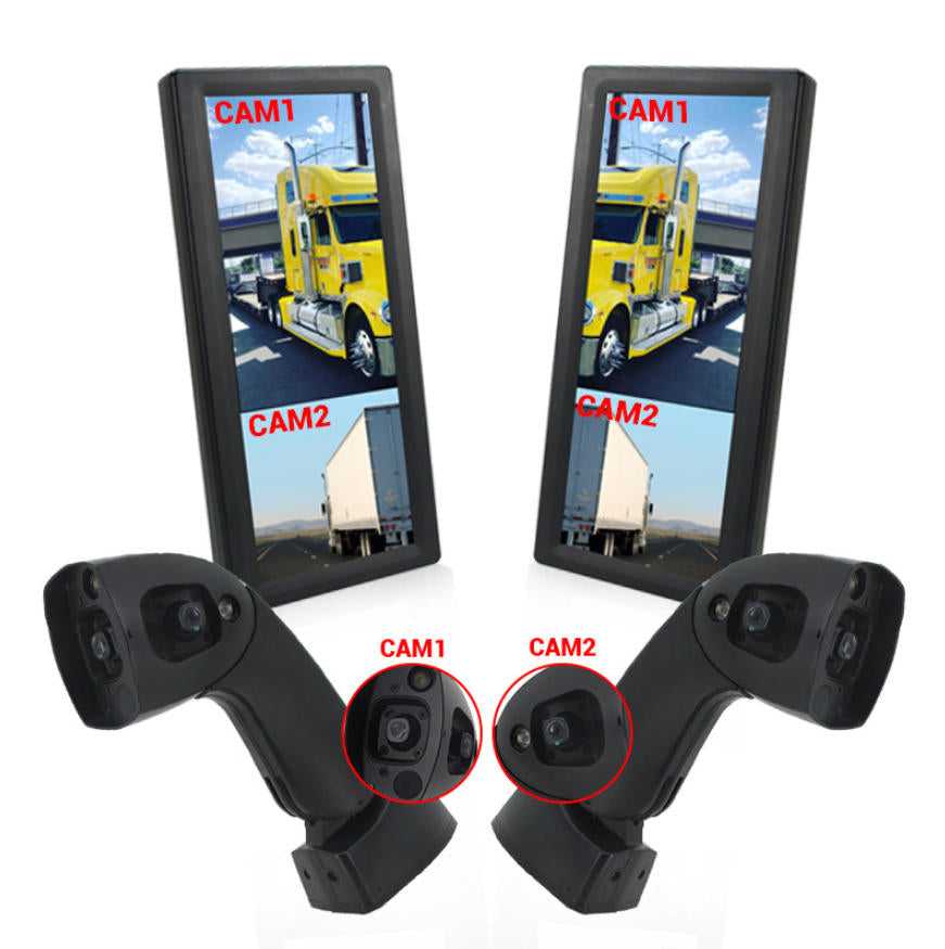 E-Side Mirror System for Bus Truck and Engineering Vehicle
