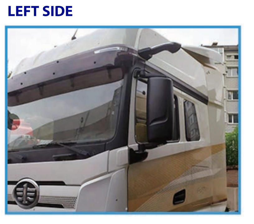 E-Side Mirror System for Bus Truck and Engineering Vehicle